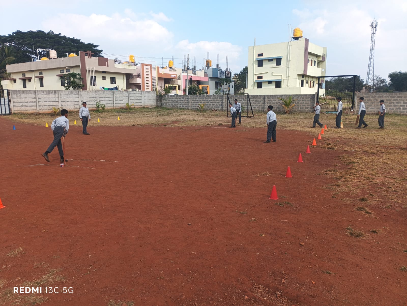 School sports ground